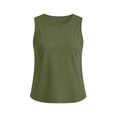 thumbnail image 3 of Sleeveless Tops for Women, Open Back Criss Cross Fashion Tank Tops, Trendy Workout Casual Outdoor Undershirts, 3 of 6