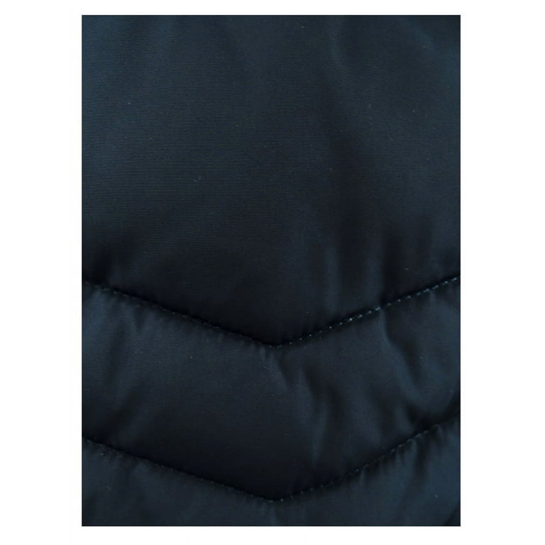Calvin klein faux fur trim maxi puffer coat sales