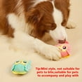 thumbnail image 3 of Interactive Owl Plush Dog Toy - Soft Fabric, Ideal for Medium Breeds, Random Color Selection, 3 of 5