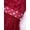 Burgundy, variant on CHICTRY Kids Girls Chiffon Lace Flower Girl Dress High Waist Floor Length Party Dress,Sizes 4-16