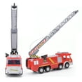 thumbnail image 3 of Sturdy Ladder Truck Toy, Ladder Truck Model, Mini For Kids  Car, 3 of 8