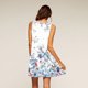 thumbnail image 3 of Vestido con estampado de mariposas de flores azules, sin mangas, suelto, de verano, para mujer, vestido informal de playa tholdsy FS5538-01, 3 of 4