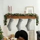 thumbnail image 5 of Decoraciones navideñas, adornos navideños, regalos de Navidad, calcetines navideños, calcetines navideños grandes para decoración, calcetines de poliéster para guardar adornos., 5 of 6