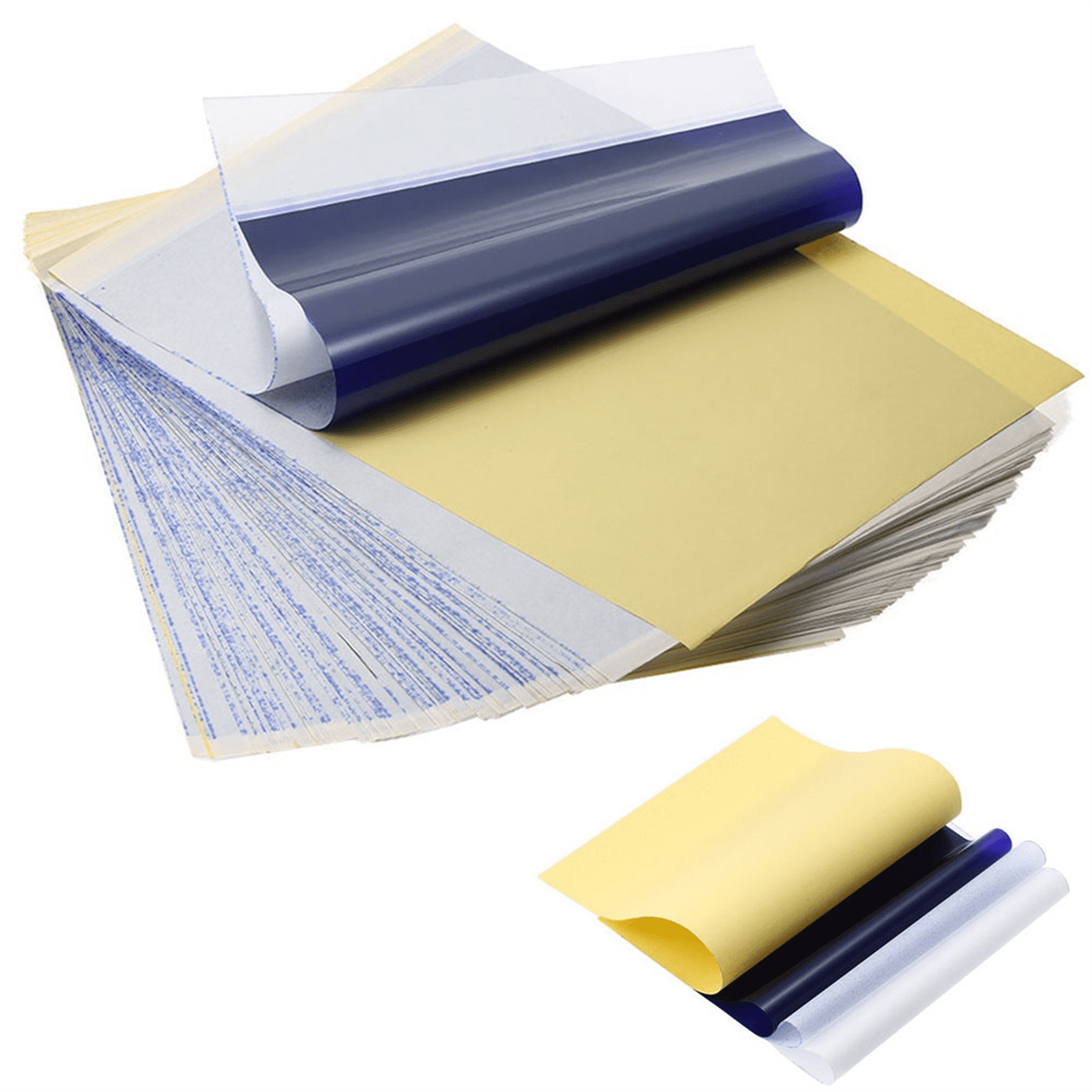10x Tattoo Transfer Paper Stencil Carbon Thermal Tracing Hectograph Sheet