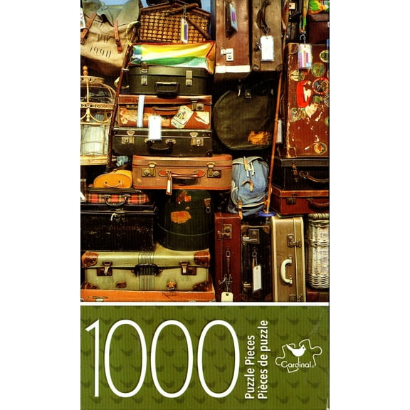 Many Travel Bags 1000 Piece Puzzle