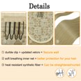 thumbnail image 5 of LELINTA Straight Ponytail Extension 20"/28" Clip in on Wrap Around Drawstring Ponytail Hair Extension Long Synthetic Hair Pieces for Women - 140-160G # Bleach Blonde(11colors), 5 of 8