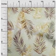 thumbnail image 2 of oneOone Velvet Light Green Fabric Tropical Leaf Sewing Craft Projects Fabric Prints By Yard 58 Inch Wide, 2 of 5