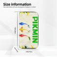thumbnail image 5 of Lsque Pikmin Pattern Leather Hand Wallet – Long PU Leather Wallet for Women with Zipper Closure, 8 Card Slots, Coin Pouch & Multiple Cash Compartments, 5 of 8