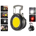 thumbnail image 2 of COB LED Linterna Llavero Camping Impermeable 500lm Bolsillo Clip Lámpara de trabajo Tmvgtek excursión de campamento, 2 of 6
