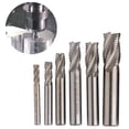 thumbnail image 2 of Solid Carbide 4 flutes CNC end milling Cutter Router Bit for Metal Roughing, 2 of 7
