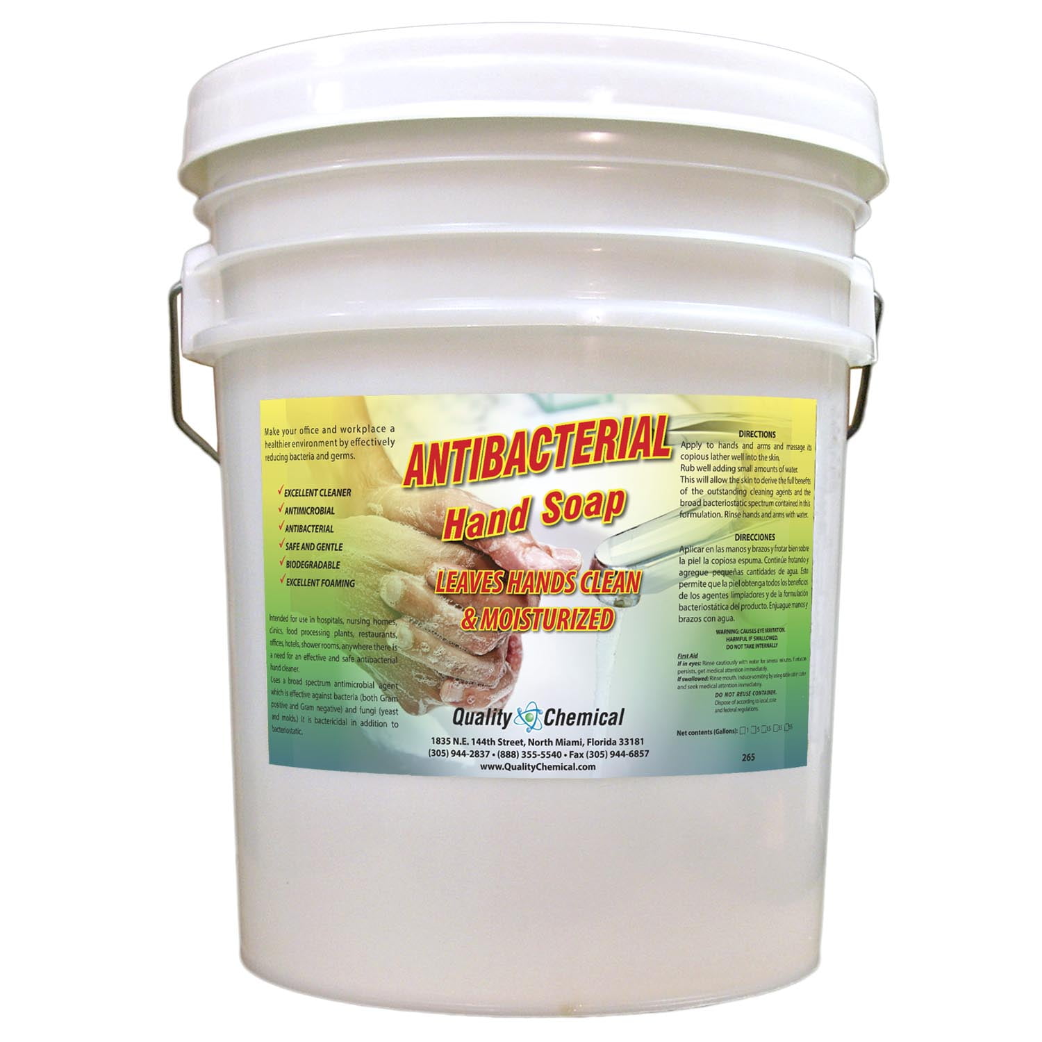 Instant Hand Sanitizer - Gel Type - with Ethanol - 5 gallon pail