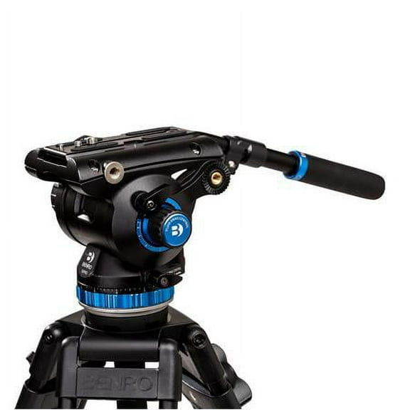 Benro S8PRO Video Head, 17.6 lb Load, 3/8"-16 Accessory Mounts, Counterbalance
