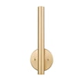 thumbnail image 3 of Z-Lite 919S-MGLD-LED Forest 14" Tall Led Bathroom Sconce - Gold, 3 of 5