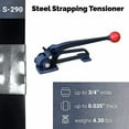 thumbnail image 2 of Yang Bey Industrial 412414 Global Industrial Feedwheel Tensioner for 0.37-0.75 in. Steel Strapping, 2 of 3