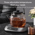 thumbnail image 2 of HIBIBUD 2026 New Rechargeable Coffee Mug Warmer,Cordless Cup Warmer with 3 Adjustable Temperatures,Portable Usb Heating Pad for Office Desk,Tea Hot Cocoa,Coffee Warmer for Desk, 2 of 7