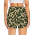 thumbnail image 4 of Fotbe Camouflag Womens High Waist Running Shorts Athletic Workout Quick Dry Shorts for Women with Pockets Gym Yoga Summer Shorts-X-Large, 4 of 9