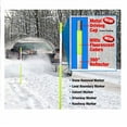 thumbnail image 4 of Marqueurs de Neige Réfléchissants Orange pour Allée 60 Pouces Quantités Multiples (12, Jaune Lime), 4 of 4