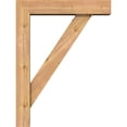 thumbnail image 3 of Ekena Millwork 5 1/2"W x 24"D x 32"H Traditional Block Smooth Bracket w/ Offset Brace, Western Red Cedar, 3 of 25