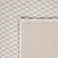 thumbnail image 4 of Solid Outdoor Rug for Patio or Balcony in Mottled Ivory, 4 of 5