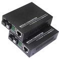 thumbnail image 2 of Convertisseur de Média Fiber Ethernet, Monomode 10/100 Base-Tx à 100 Base-Fx, RJ45 à SC, Émetteur-Récepteur Fibre jusqu'à 25 Km (1 Paire), 2 of 15