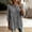 Black plus size plaid blouses a1, variant on Women Plus Size Fall 3/4 Sleeve Button Down Plaid Blouses Dressy Casual V Neck Loose Tops Trendy Winter Vacation Fashion Clothes, Green 2XL