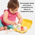 thumbnail image 2 of Tomy Toomies Squeak Toy, Hide y Amp; Huevos de choque. Toomies N/A, 2 of 7