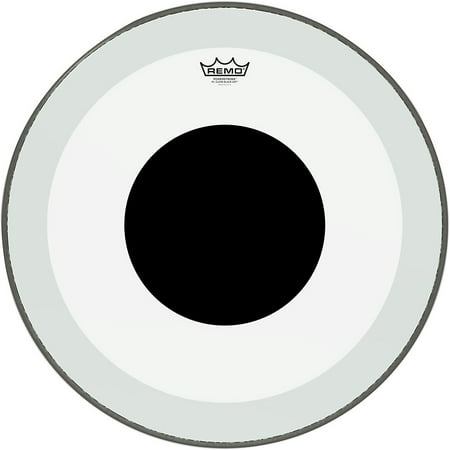 Remo Powerstroke 3 Clear Bass Drum Head with Black Dot 22