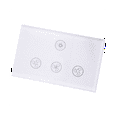 WiFi Smart Ceiling Fan Light Lamp Wall Switch Smart Life/Tuya APP