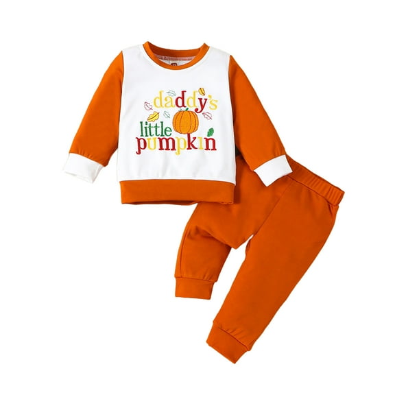 Gerichy Toddler Baby Boy Clothes Fall Winter Outfit, Baby Boys Outfit 2PCS Toddler Kids Boys Girls Outfit Halloween Prints Long Sleeves Sweatershirt Tops Pants Set Outfits Fall Winter Clothing Set