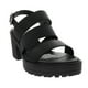 thumbnail image 4 of Sandalias Juana color negro con triple cinta 23.0 Dorothy Gaynor Sandalias Juana color negro con triple cinta 23.0, 4 of 6