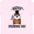 thumbnail image 4 of Inktastic Happy Groundhog Day February Boys or Girls Toddler T-Shirt, 4 of 5