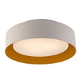 thumbnail image 1 of Bromi Design Inc B4106O Lynch White & Orange Flush Mount Ceiling Light, 1 of 1
