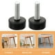 thumbnail image 4 of Pies de goma para muebles, protectores de pies profesionales, pies de montaje de goma, 4 Uds., 4 of 5