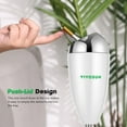 thumbnail image 4 of VIVOSUN Adjustable Height Stainless Steel Ashtray with Lid, White, 4 of 6
