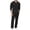 Black #64, variant on DORKASM Mens 2 Piece Sets Fall Outfits Linen Tracksuits Casual Button Down Long Sleeve Hoodie & Pant Set for Travel Lounge Navy XL