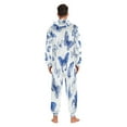 thumbnail image 6 of IAUYY Unisex Adult Onesie Pajamas Ultra-Soft Crystal-Soft Fabric, Halloween Adult Onesie Pajamas Adults,With a Zipper Plus Size Onesie Pajamas, Characteristics Of Butterflies, 6 of 6