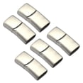 thumbnail image 1 of Minnieouse 5x Accesorios de joyería magnéticos Cierres Conector Hebilla Plata M Type3, 1 of 1