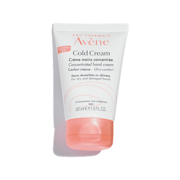 Avene Cold Cream Concentrated Hand Cream - Quick Absorbing for Dry, Chapped Hands, 1.6 fl oz