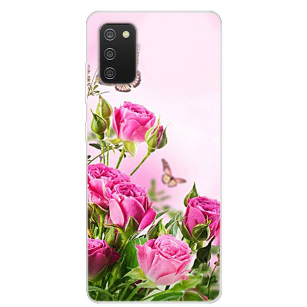 Funda de silicona con estampado para Samsung Galaxy A02S, carcasa trasera transparente de TPU suave para teléfono Samsung A02S de 6,5 pulgadas A 02S A03S qiuyongming unisex