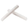 thumbnail image 4 of Musiclily Pro Urea Resina Plástico Ranurado 42mm Strat Tele Tuercas para Guitarra Eléctrica Fondo Plano para Guitarra Stratocaster/Telecaster de 6 Cuerdas Blanco (Juego de 2), 4 of 5