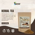 thumbnail image 2 of Sayan Herbal Tea, Siberian Raw Coarse Chaga Powder, Immune and Digestive Support Supplements (8 OZ), 2 of 7