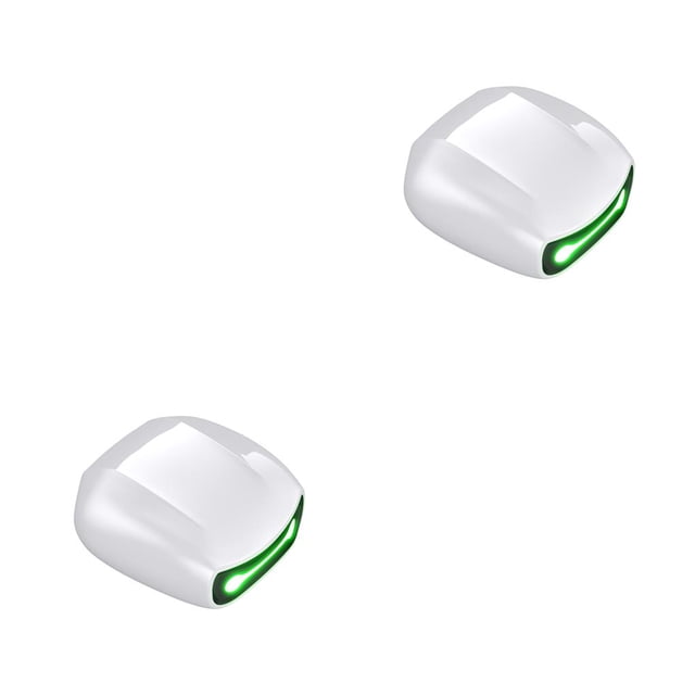 Juego de teléfono móvil Matsuzay Luz de respiración inalámbrica Control táctil Auricular Bluetooth 5.2 Recargable blanco