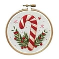 thumbnail image 4 of Christmas Embroidery KIT,Adults Kids DIY Handmade,Hand Embroidery Starter Kits with Stamped Embroidery Pattern,for Christmas Embroidery Kits for Adults Beginners Starter 9x10 Inches, 4 of 4