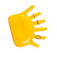 thumbnail image 4 of Ring Hand Holder All Round Display Fade Resistant Exquisite Hand Jewelry Display Stand for Bracelets Watches Yellow, 4 of 10