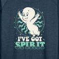 thumbnail image 3 of Casper The Friendly Ghost - Christmas - I've Got Spirit - Women's Lightweight French Terry Long Sleeve Shirt, 3 of 5