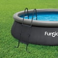 thumbnail image 3 of Funsicle 36 Inch SureStep 3 Stair Outdoor Above-Ground Swimming Pool Ladder, Black, 3 of 6