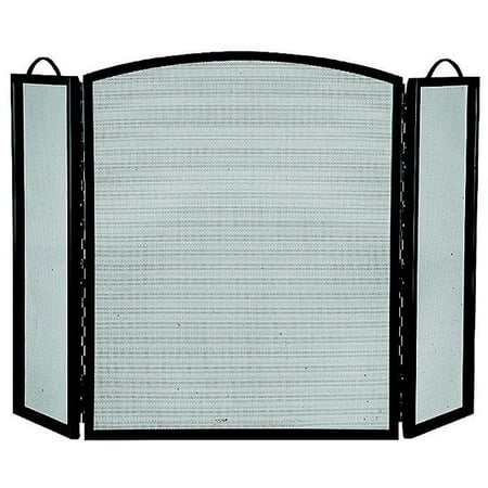 

Simple Spaces CPO90505BK3L 3-Panel Fireplace Screen Black 32 x 51-3/4