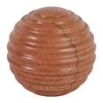 thumbnail image 6 of Wooden Orb with Ridges for Home Decor - Mango Wood Sculpture for Entryway, Coffee Table, and Living Room - Decorative Accent for Bathroom, Shelf Decor, and Office Styling - 4", Brown, 6 of 12