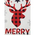 thumbnail image 5 of AceBaby Christmas Family Pajamas Matching Set Letter Elk Print Holiday Sleepwear Loungewear PJs, 5 of 10