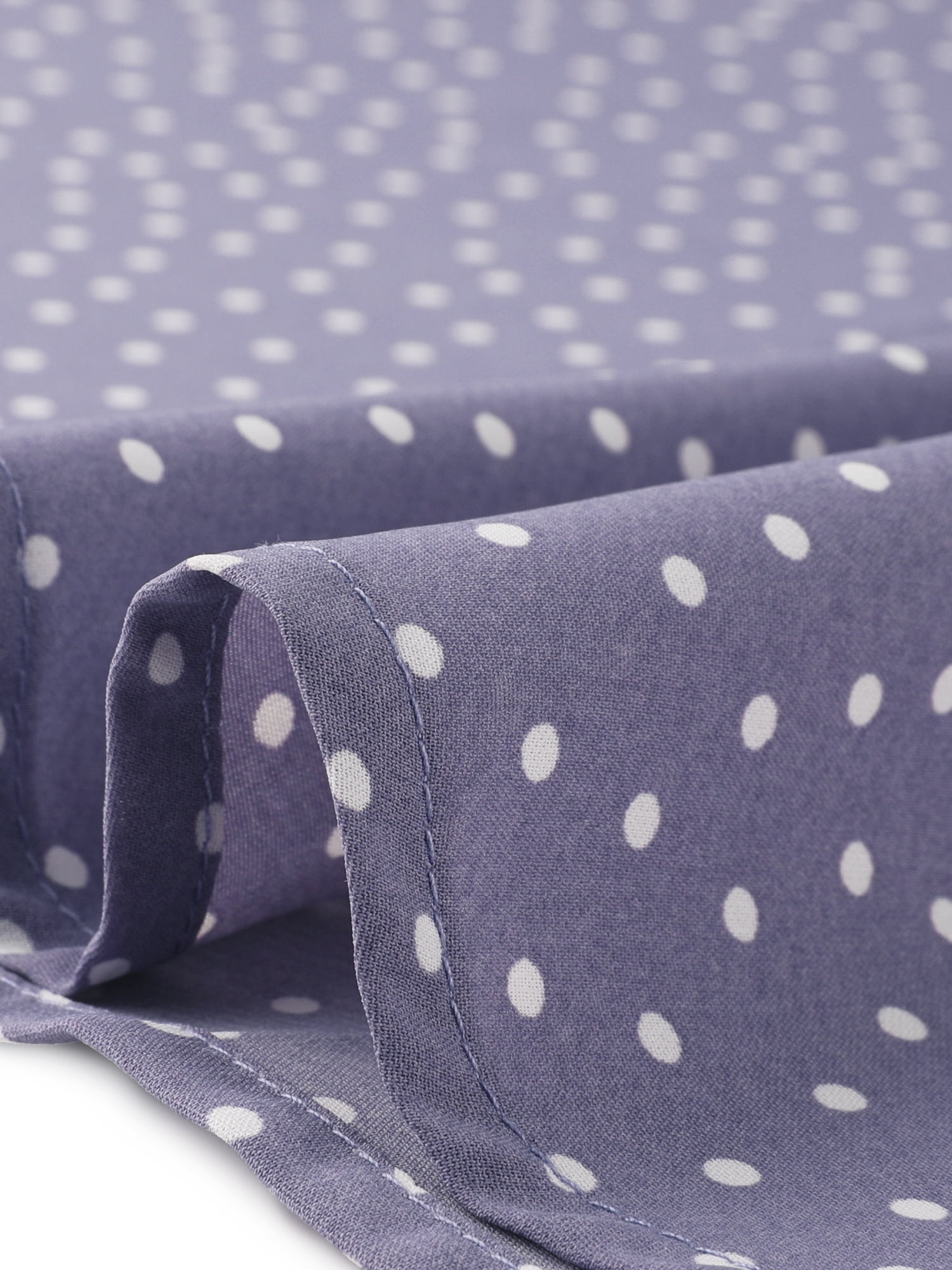DARING DIVA Women's Polka Dots Tie Bow Chiffon Blouse S Light Purple-Dots